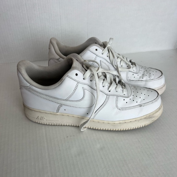 Nike White Air Force One Sneakers Men's Size 11 - Picture 12 of 13